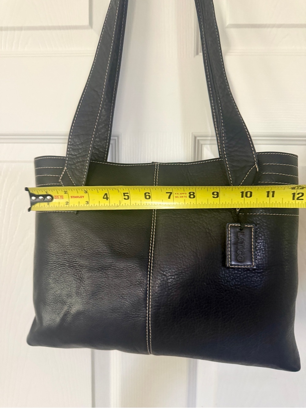 Latico Structured Shoulder Tote – Genuine Leather - Picture 5 of 10